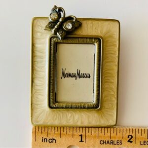 Neiman Marcus Jay Strongwater Butterfly Gift Wrap Decorative Clip Ornament Gold